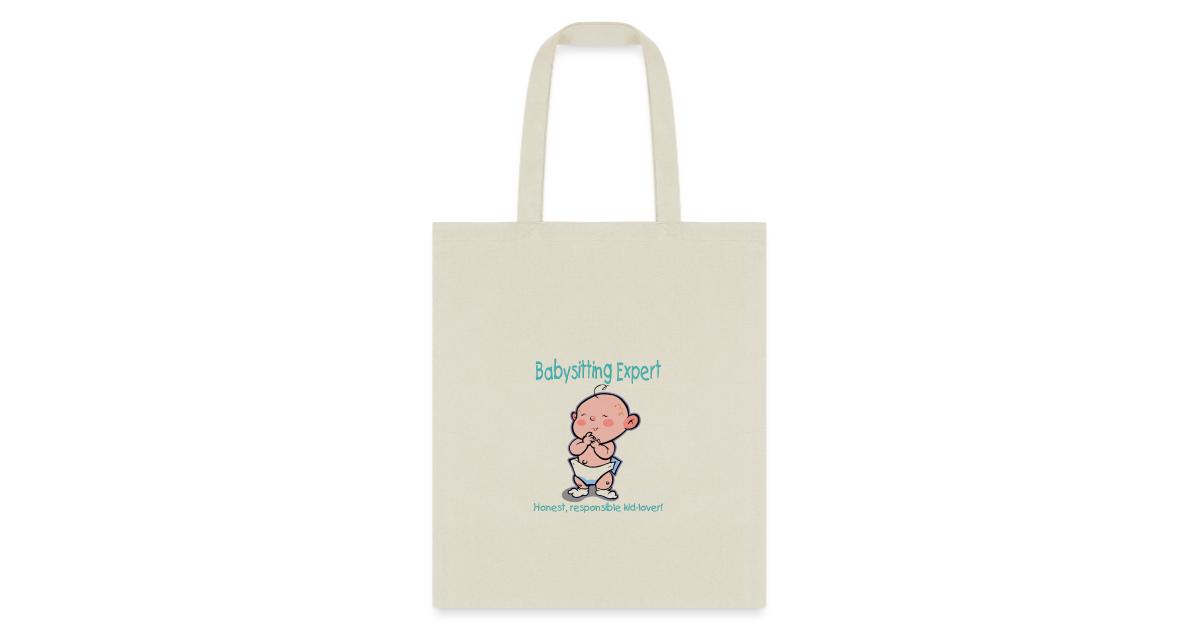 Baby Sitting Expert Design Tote Bag Personalized Souvenirs