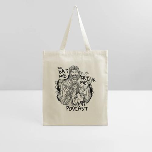 Eat Me Drink Me Podcast revamped logo - Tote Bag