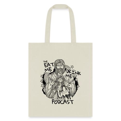 Eat Me Drink Me Podcast revamped logo - Tote Bag