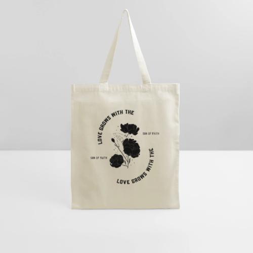 Love Grows With The Sun Of Faith - Tote Bag
