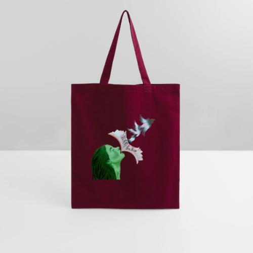 Full Heart Free Voice Cover Art Cut Out - Tote Bag