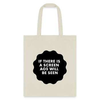 If there is a screen Ao3 will be seen - Tote Bag - natural - Front