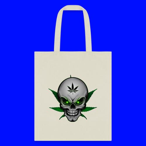 Cannabis Skull - Tote Bag