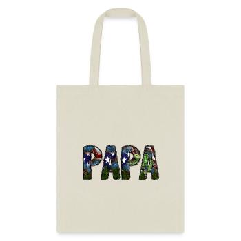Papa - Tote Bag - natural - Front