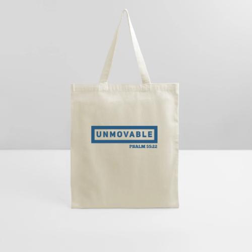 Unmovable: Psalm 55:22 - Tote Bag