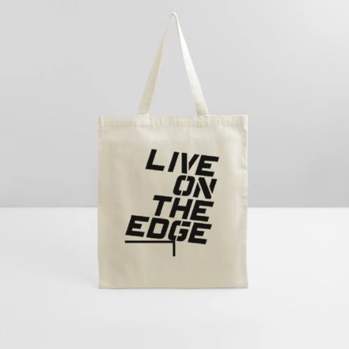 Live On The Edge - Tote Bag