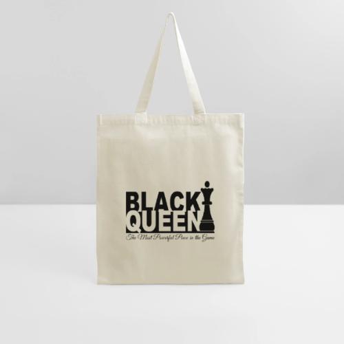 Black Queen Most Powerful Piece in the Game Tees - Tote Bag