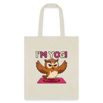 I'm yogi - Tote Bag - natural - Front