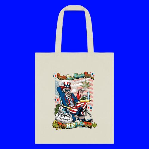 Tom's T-Hall PotTees Series #1 Uncle Sam Says... - Tote Bag