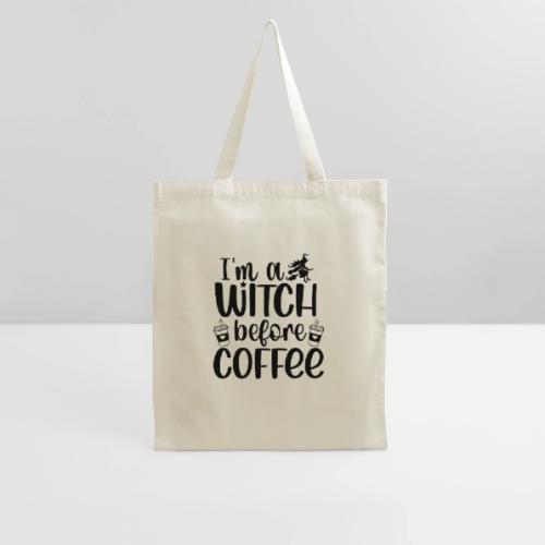 I'm a witch before coffee - Tote Bag