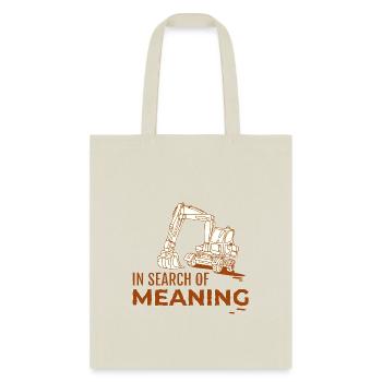 In Search of Meaning - Tote Bag - natural - Front