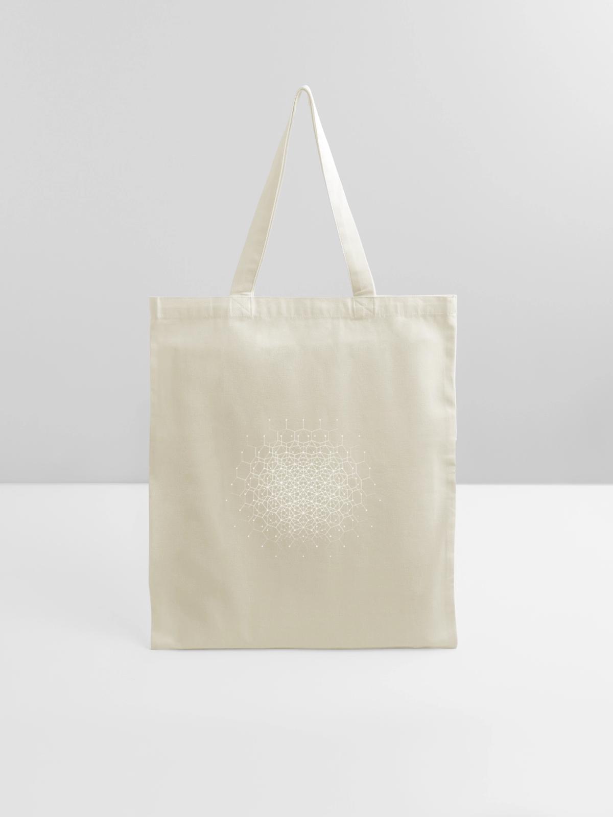 Fractal - Tote Bag - natural - Front