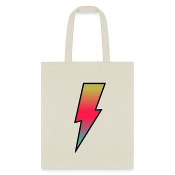 Lightning Bolt - Ray - Tote Bag - natural - Front