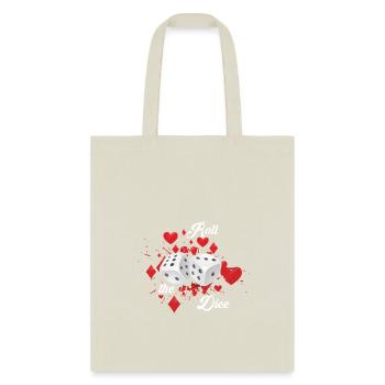 Roll the Dice Casino Dice Casino Bonus Jackpot - Tote Bag - natural - Front
