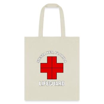 lifeguard siesta key - Tote Bag - natural - Front