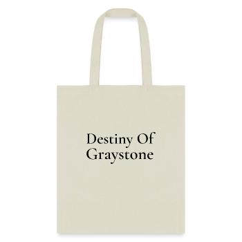 Destiny Of Graystone - Tote Bag - natural - Front