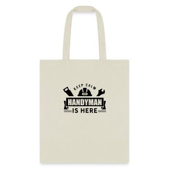 Handyman Tinkerer Fix It DIY Hobby Handy Man - Tote Bag - natural - Front