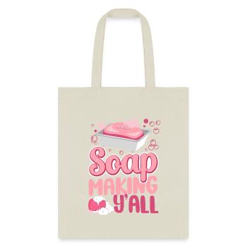 Soap Making Crafting Soap Making - Tote Bag - natural - Front