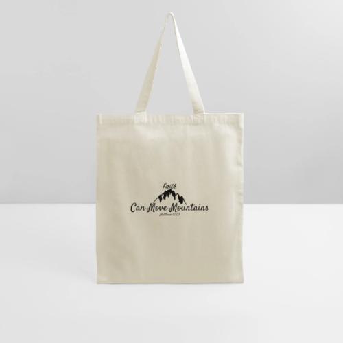 Faith Can Move Mountains - Christian Matthew 17:20 - Tote Bag
