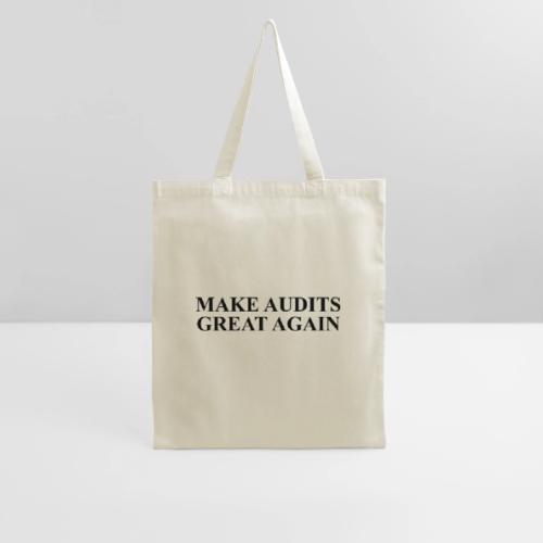 MAGA Make Audits Great Again (dark text) - Tote Bag