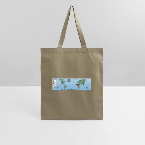 Lindas World Colored Map - Tote Bag