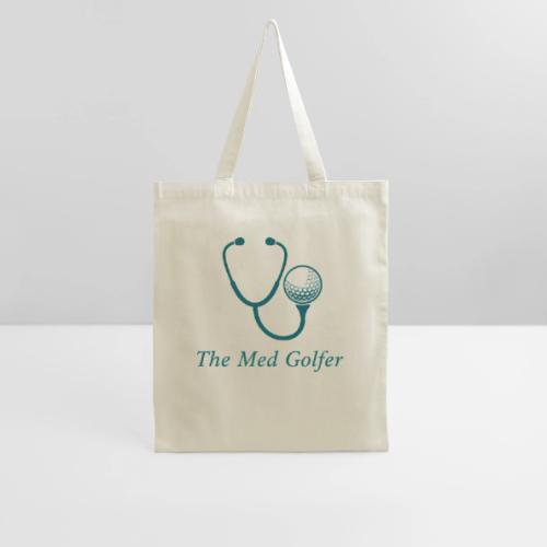 The Med Golfer - Doctor Golf Gift Tee for Men - Tote Bag