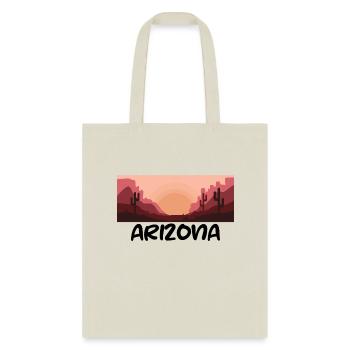 Arizona Tourist Cactus - Tote Bag - natural - Front