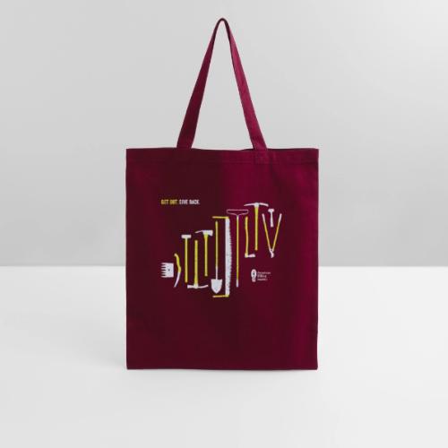 Get Out. Give Back. Trail Tool Arrangement - Tote Bag