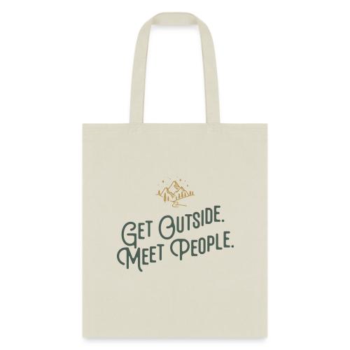 Get Out. Meet People. Simplified - Tote Bag