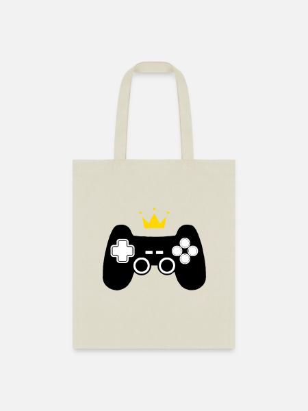 King Of Gaming Retro Gaming Controller - Tote Bag - natural