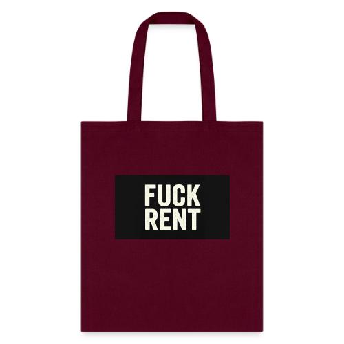 FUCK RENT TEE - Tote Bag