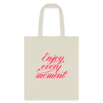 Life is beautiful - Tote Bag - natural - Front