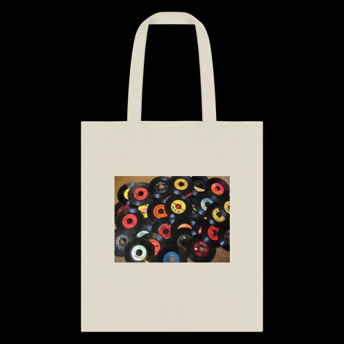Vinyl Record Pile - Tote Bag