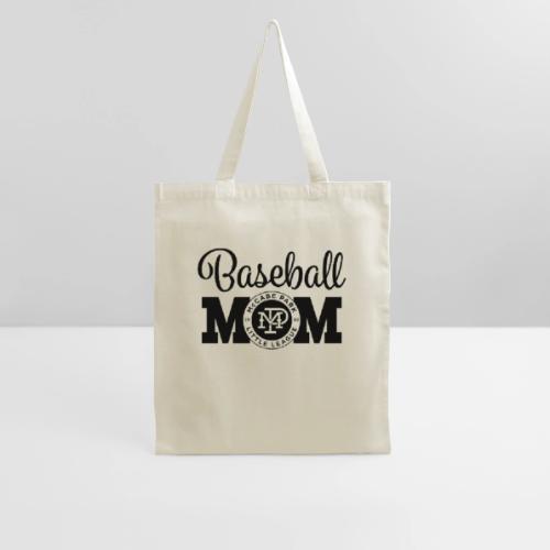MPLL Baseball Mom Graphic Black - Tote Bag
