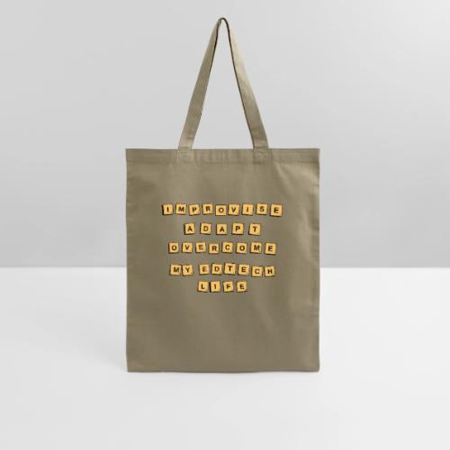 Improvise, Adapt, Overcome (Tiles) - Tote Bag
