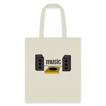 music - Tote Bag - natural - Front
