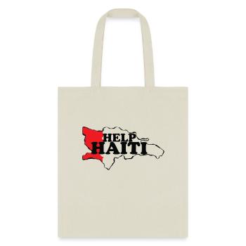 Help for Haiti - Tote Bag - natural - Front