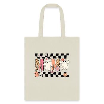 Leopard Mama Halloween - Tote Bag - natural - Front