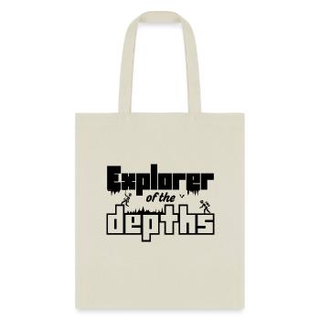 Caving Cave Depth Exploration Diving - Tote Bag - natural - Front