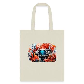 Depth of ocean - Tote Bag - natural - Front