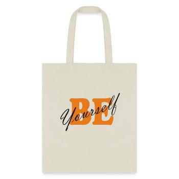 Be Yourself - Tote Bag - natural - Front