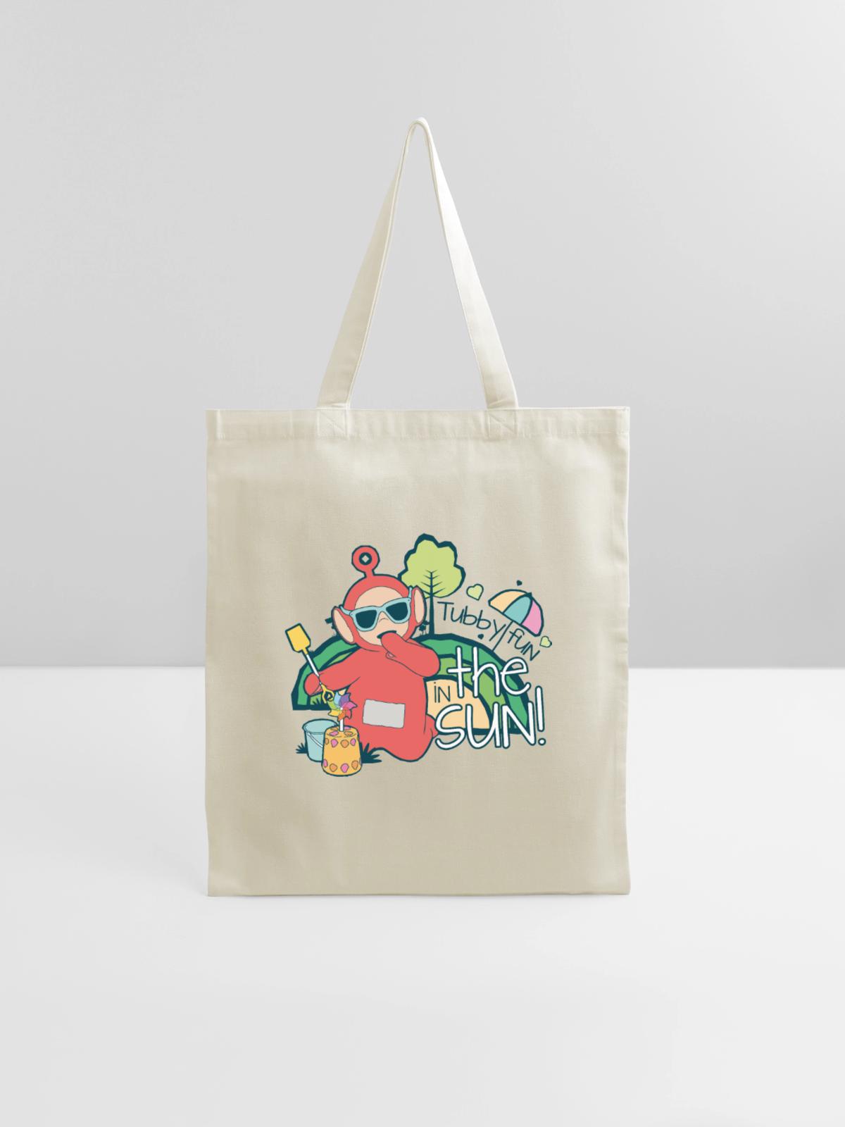 Teletubbies Fun In The Sun With Po - Tote Bag - natural - Front