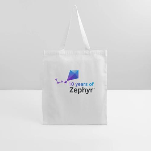 Zephyr 10th Anniversary Stacked Color - Tote Bag