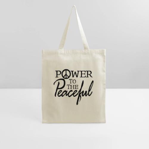 Power To The Peaceful - Tote Bag