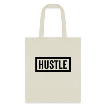 Hustle - Tote Bag - natural - Front