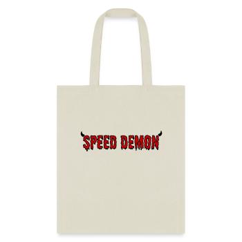 Speed Demon - Tote Bag - natural - Front