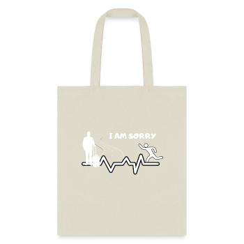i am sorry - Tote Bag - natural - Front