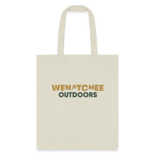 Wenatchee Outdoors Logo (dark) - Tote Bag