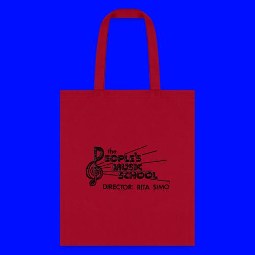 Retro Logo - Black - Tote Bag