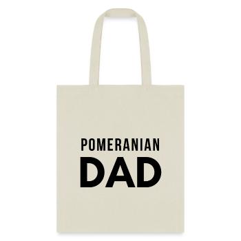 Pomeranian Dad - Tote Bag - natural - Front